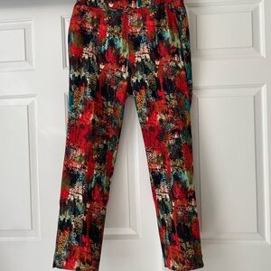 Soft Surroundings Slim-sation Print Pull-on Pants, NWT, 1X